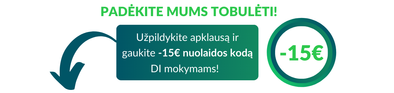 Padėkite Mums Tobulėti!